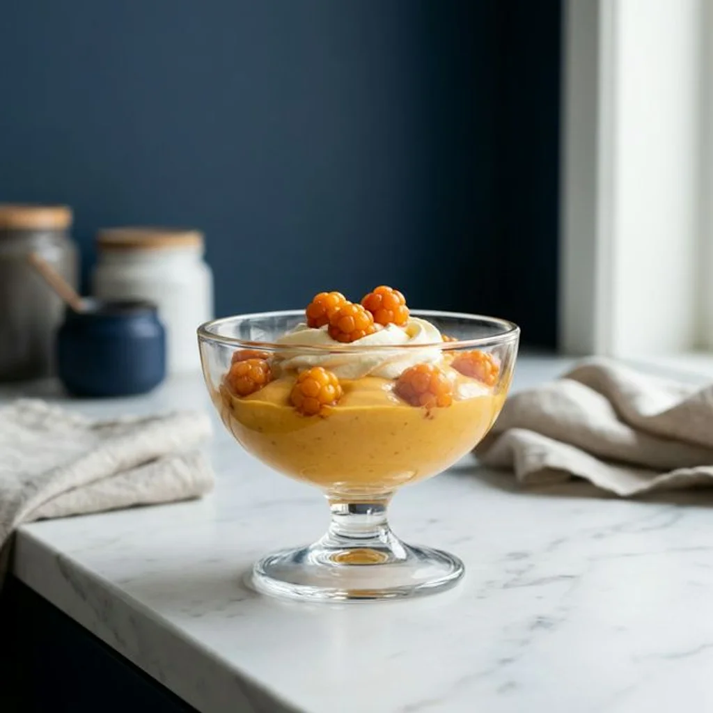 Multekrem (Cloudberry Cream)