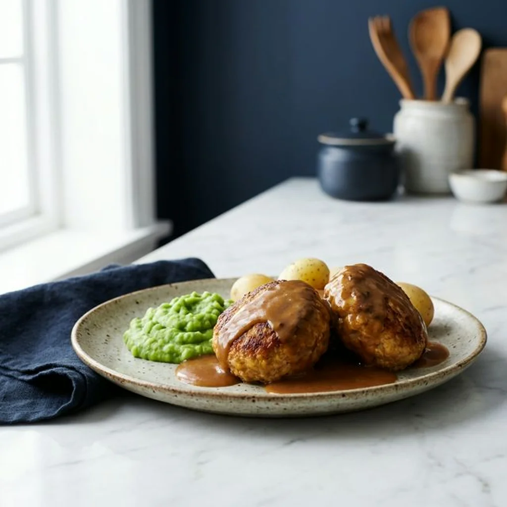 Norwegian Meat Cakes (Kjøttkaker)