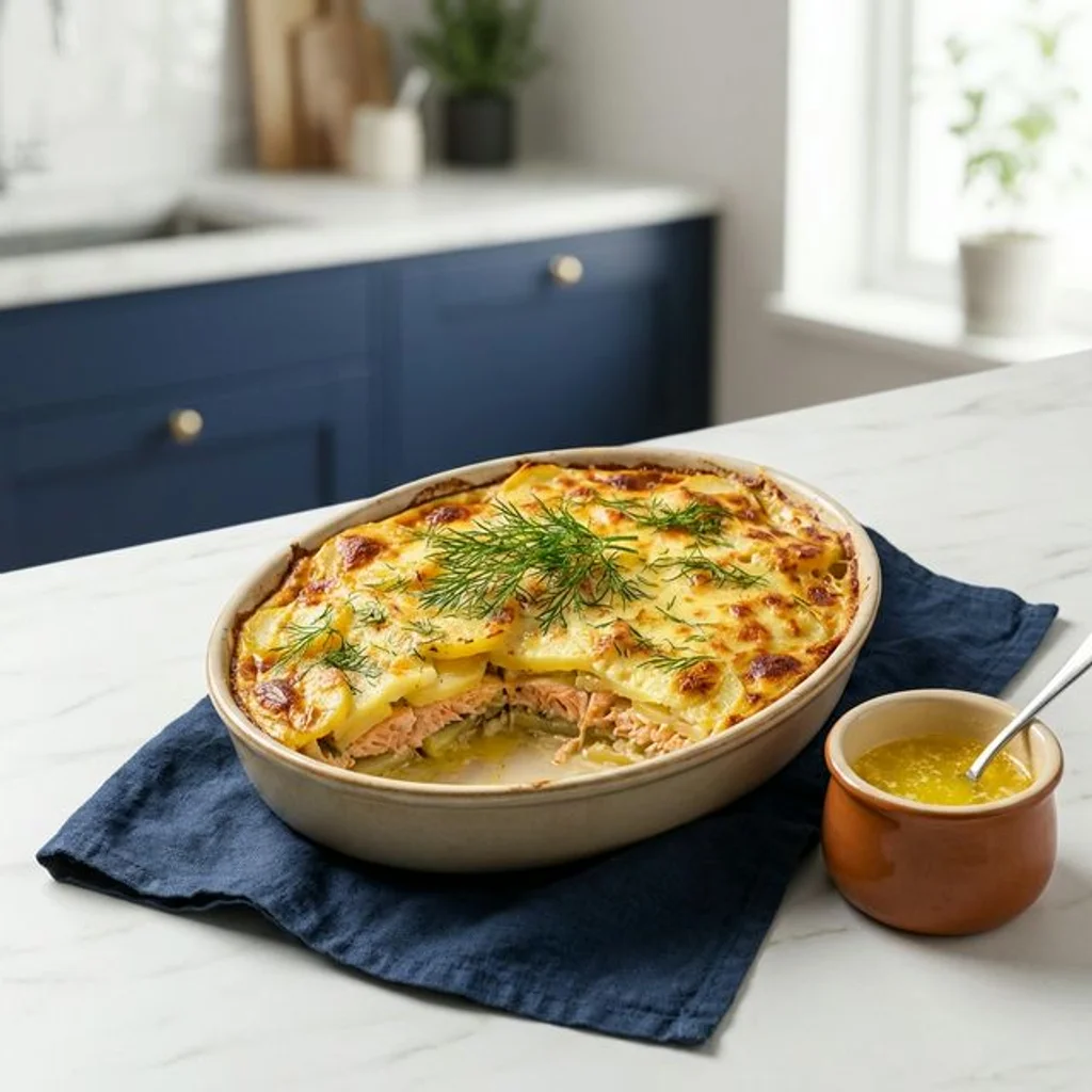 Salmon Pudding